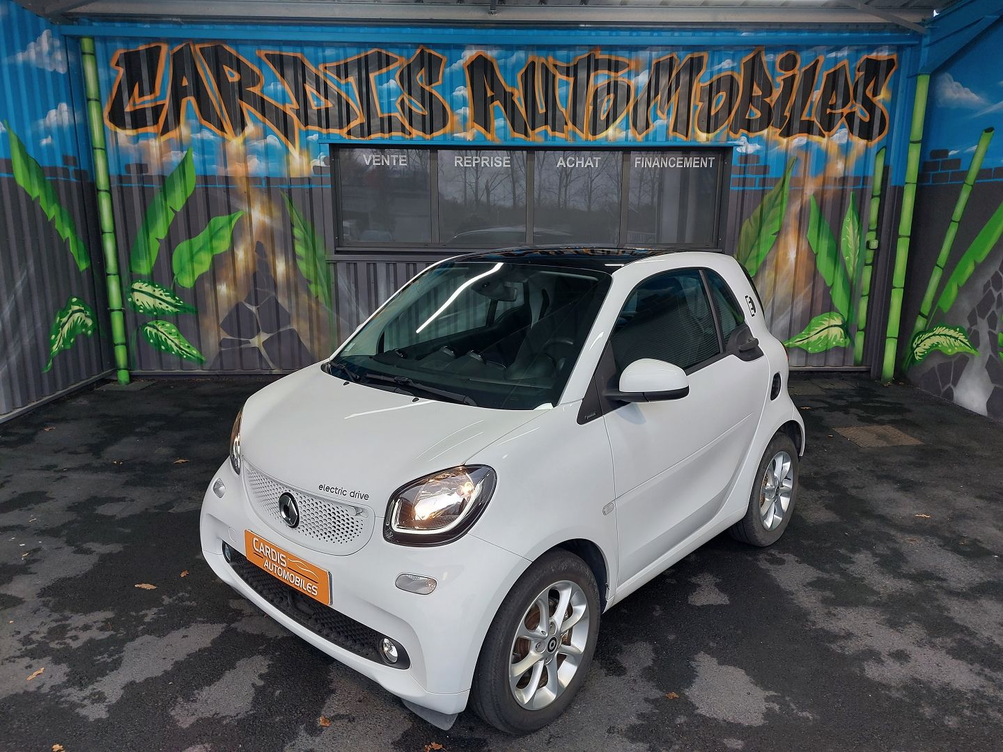 SMART FORTWO COUPE ELECTRIQUE 82CH PASSION / TEST MOBA BATTERIE OK 95%